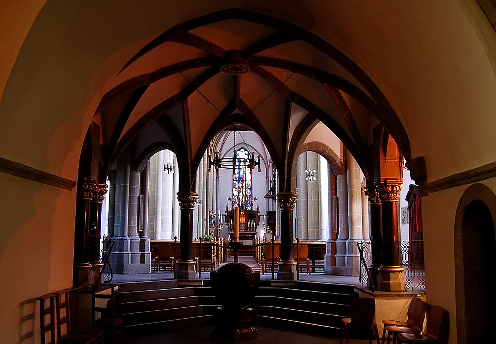 Innenansicht St.Peter und Paul in Ratingen Foto & Bild architektur