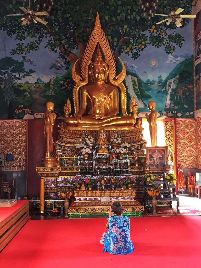 Innenansicht Tempel in Bo Phut