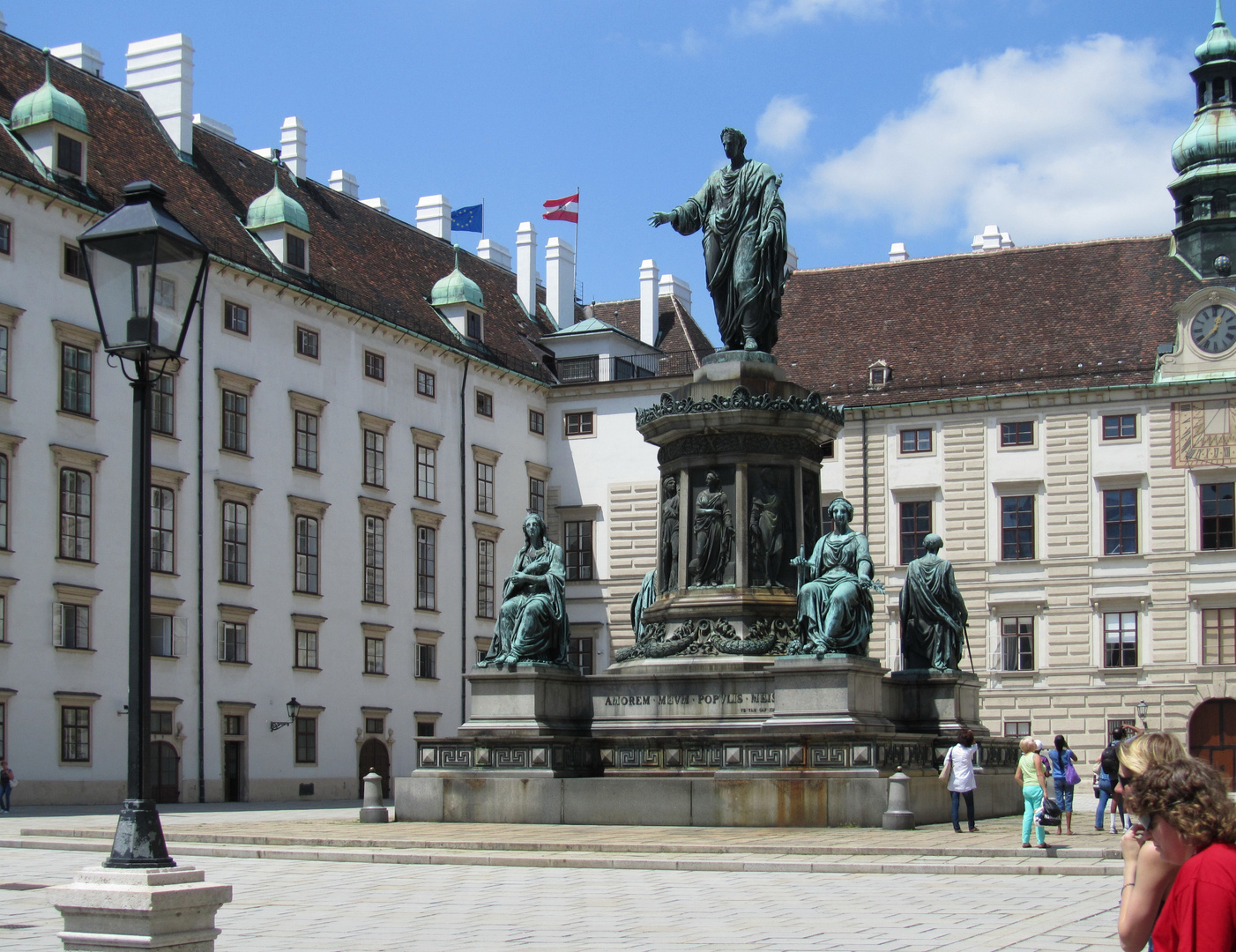 Innenansicht Wiener Hofburg