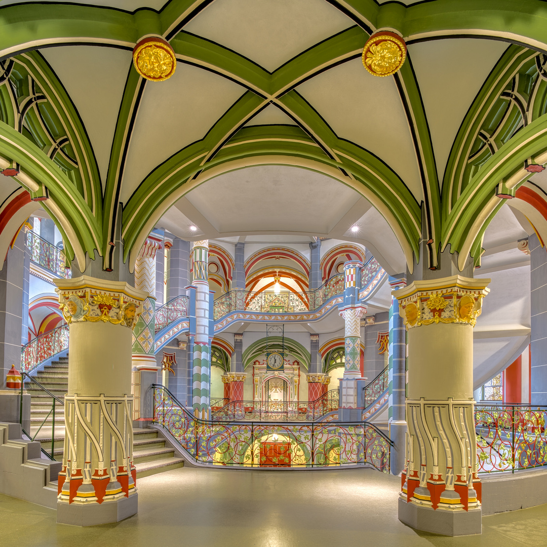 Innenansichten Landgericht Halle Foto & Bild architektur, gebäude