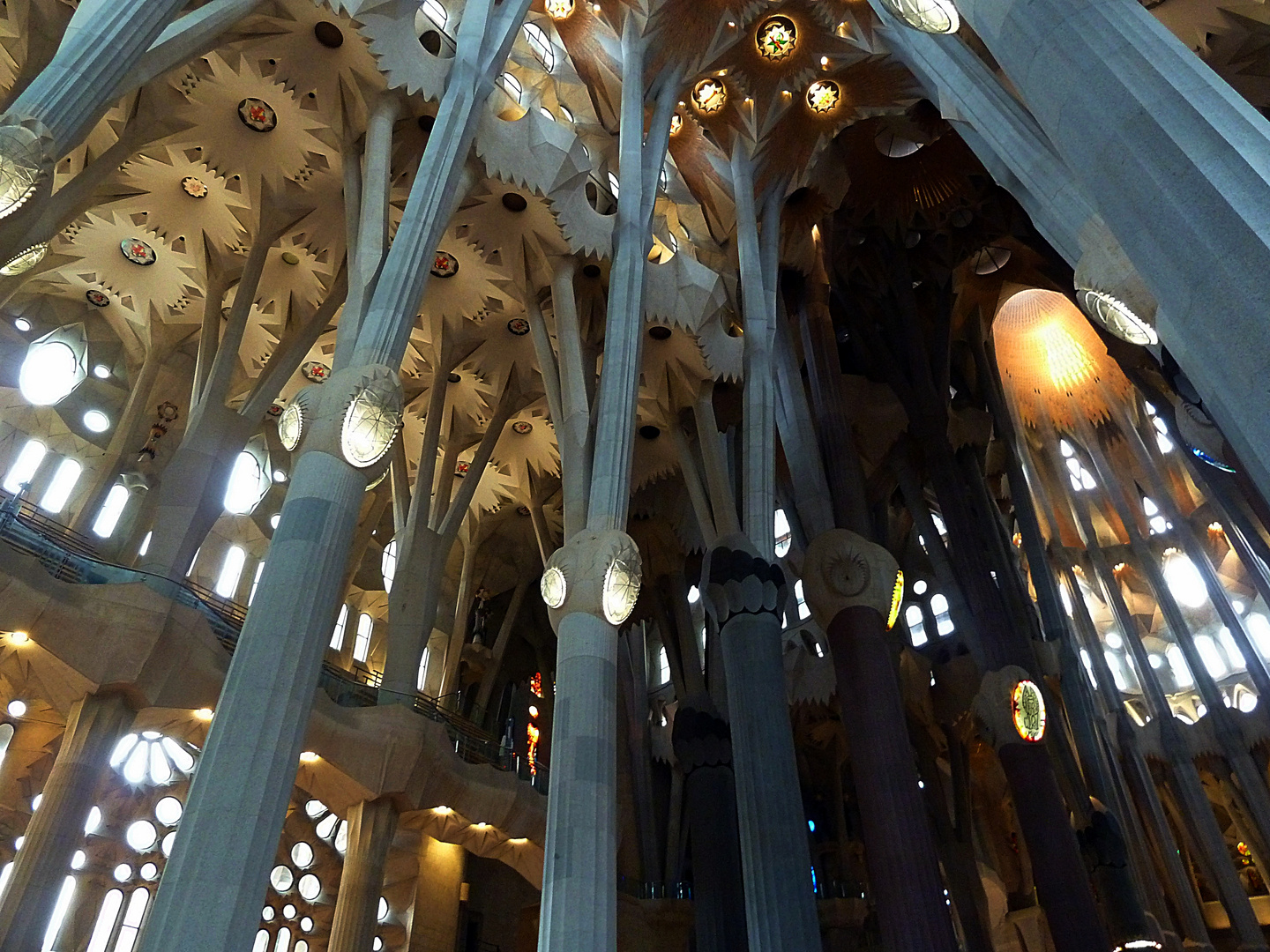 Innenarchitektur der Sagrada Familia