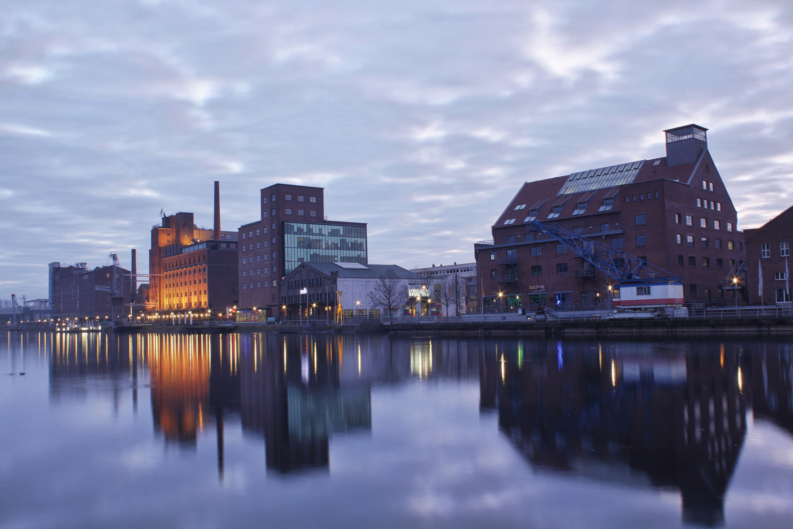 Innenhafen am morgen