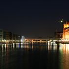 Innenhafen bei Nacht