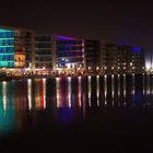 Innenhafen bei Nacht