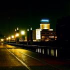 Innenhafen bei Nacht