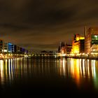 Innenhafen bei Nacht