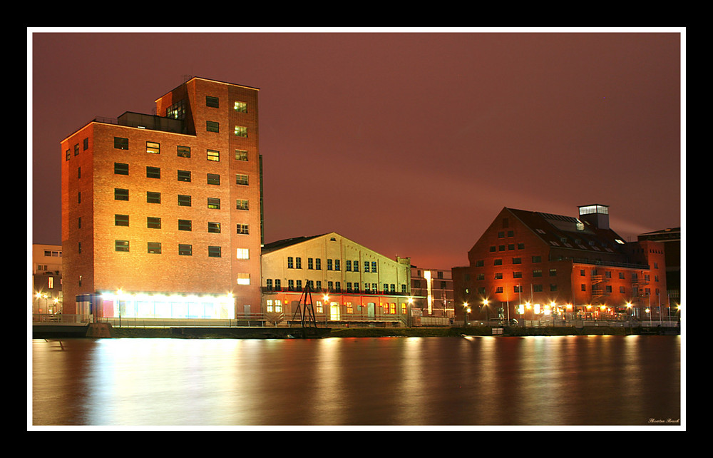 Innenhafen bei Nacht II