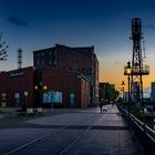 Innenhafen Duisburg am Abend