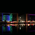 Innenhafen Duisburg bei Nacht (1)