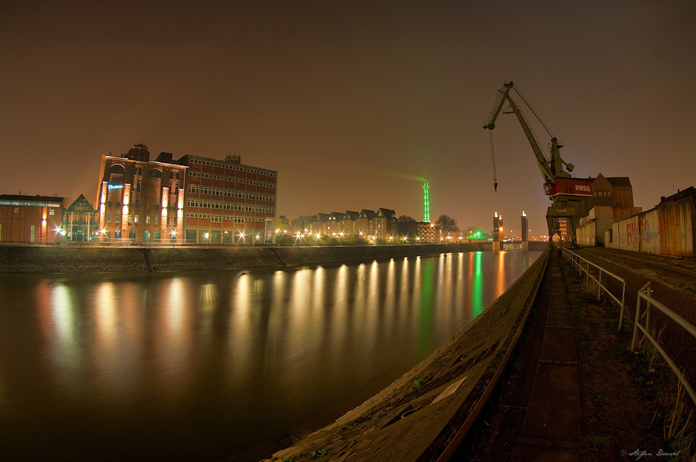 Innenhafen Duisburg Fisheye HDR