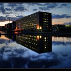 Innenhafen Duisburg Graue Stunde