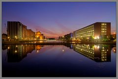 Innenhafen HDR Mit Beleuchtung