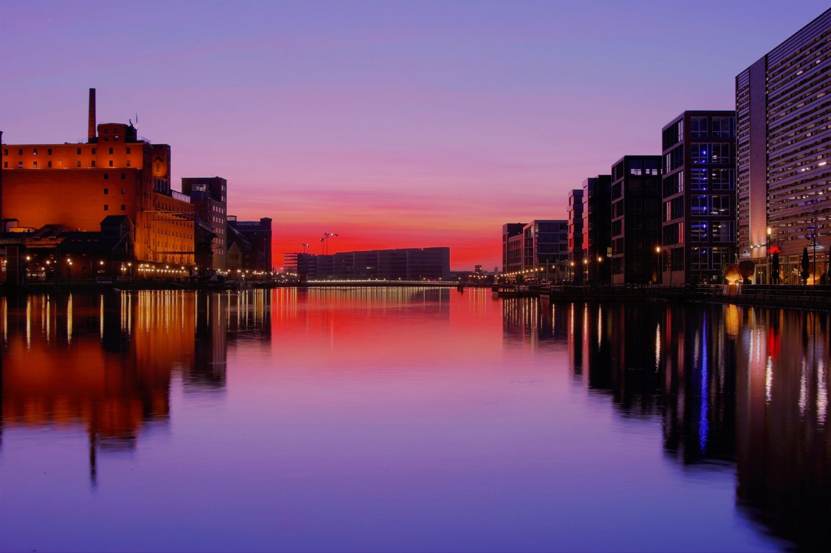 Innenhafen Sunset