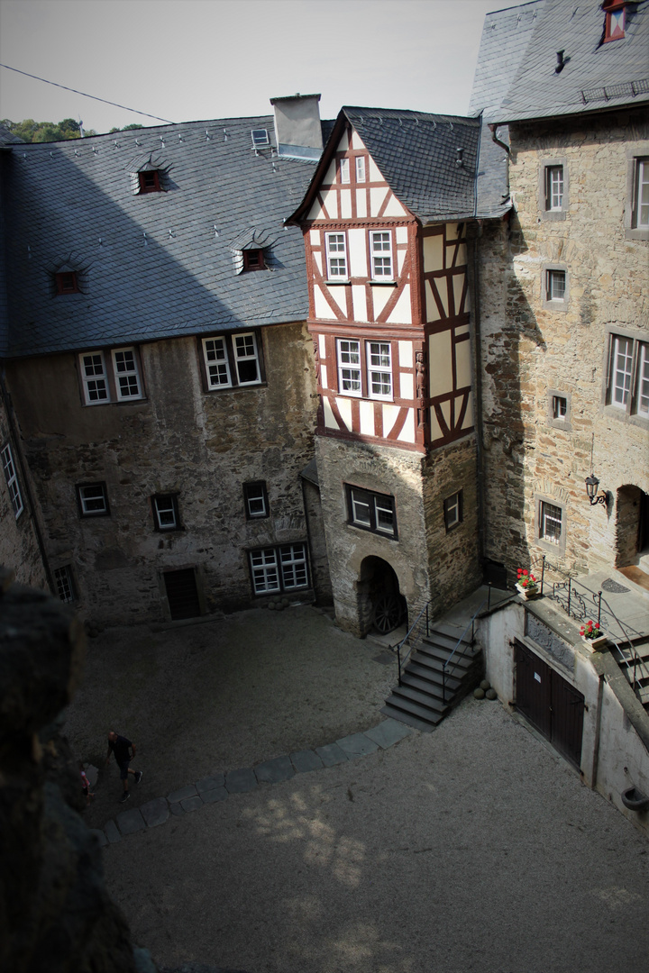 Innenhof Burg Runkel