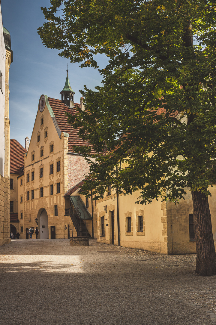 Innenhof - Burg Trausnitz