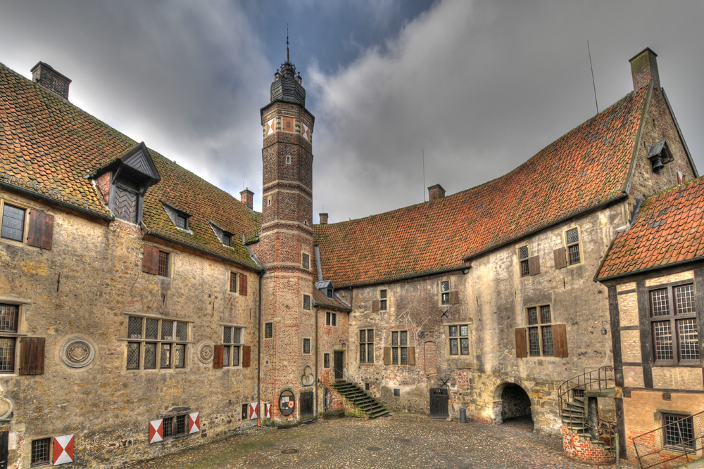 Innenhof Burg Vischering