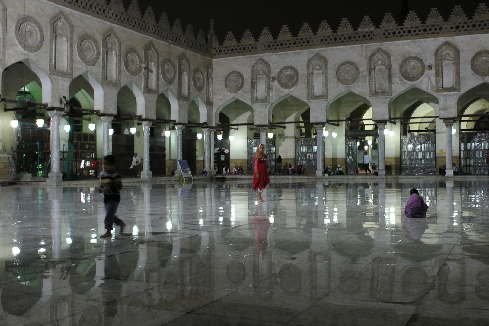 Innenhof der al-Azhar-Moschee