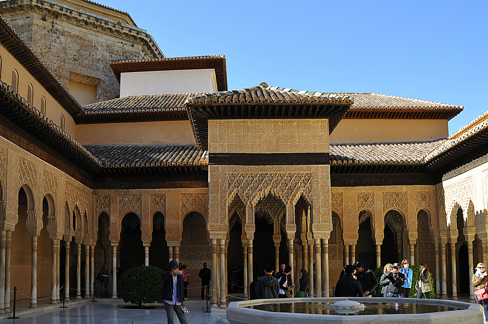 Innenhof der Alhambra (Löwenhof)