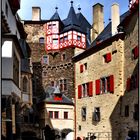 Innenhof der Burg Eltz in Münstermaifeld