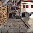 Innenhof der Burg Eltz in Münstermaifeld II