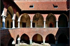 Innenhof der Burg Heilsberg