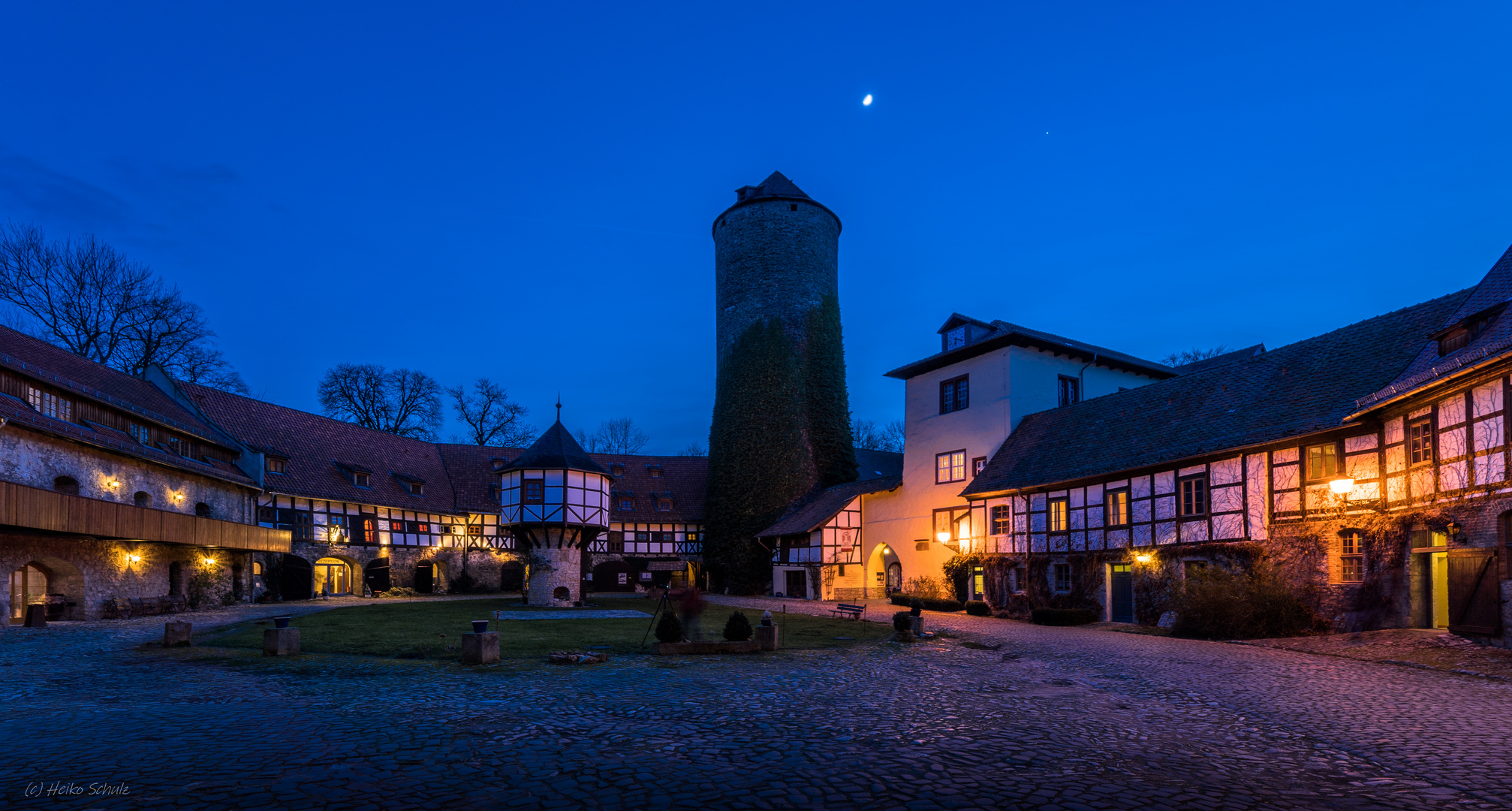 Innenhof der Burg Westerburg