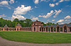 Innenhof der Moschee in Schwetzingen