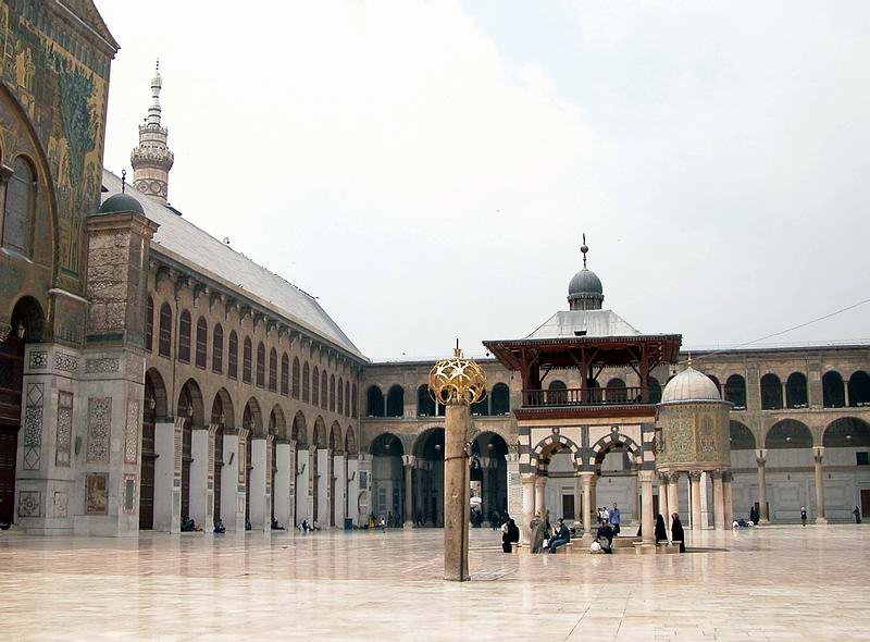 Innenhof der Omajaden-Moschee