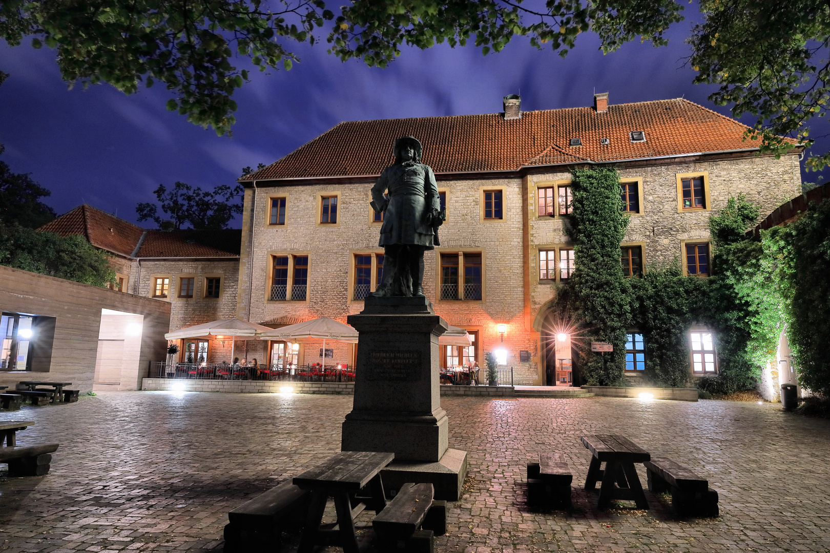 Innenhof der Sparrenburg