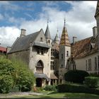 Innenhof des Chateau la Rocheport