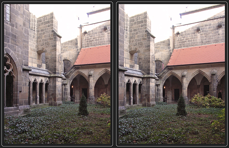 Innenhof des Meissner Dom`s