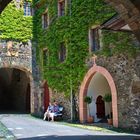 Innenhof des Schloss Braunfels