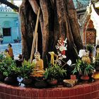 Innenhof einer Pagode, Mandalay