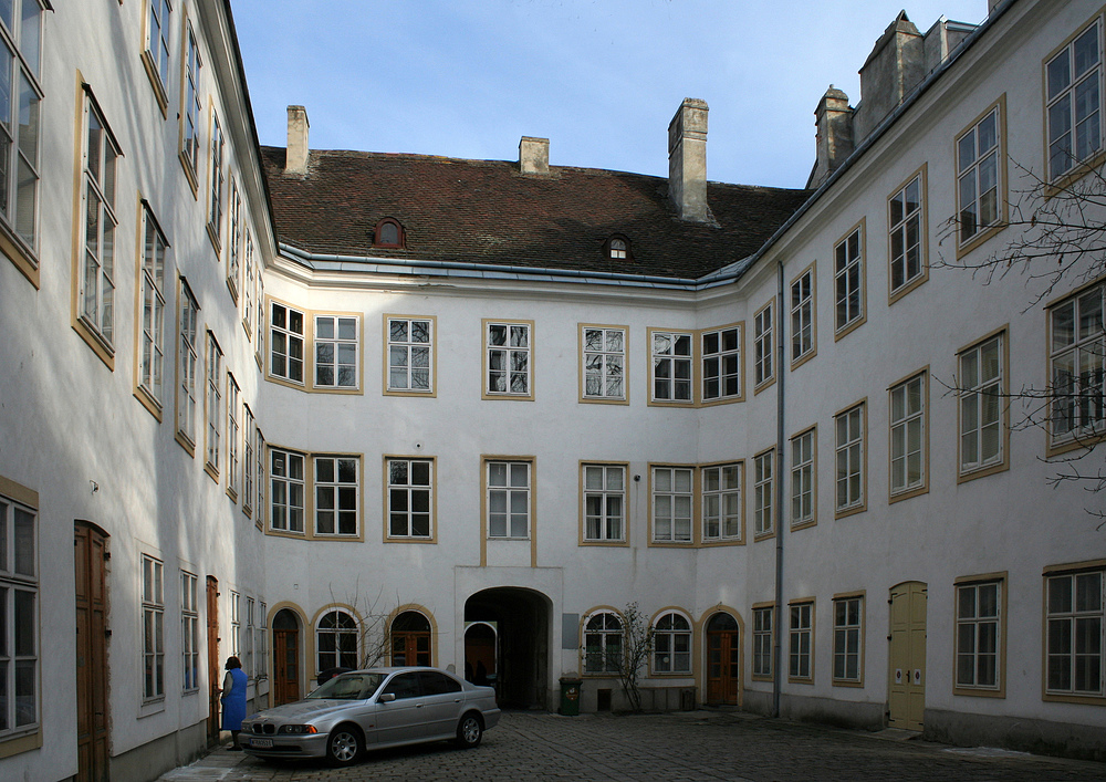 Innenhof eines Biedermeierhauses