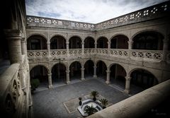 Innenhof El Castillo de Luna, Rota Andalusien