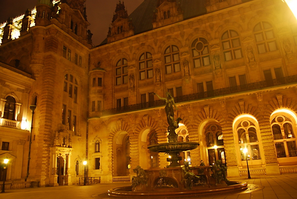 Innenhof Hamburger Rathaus