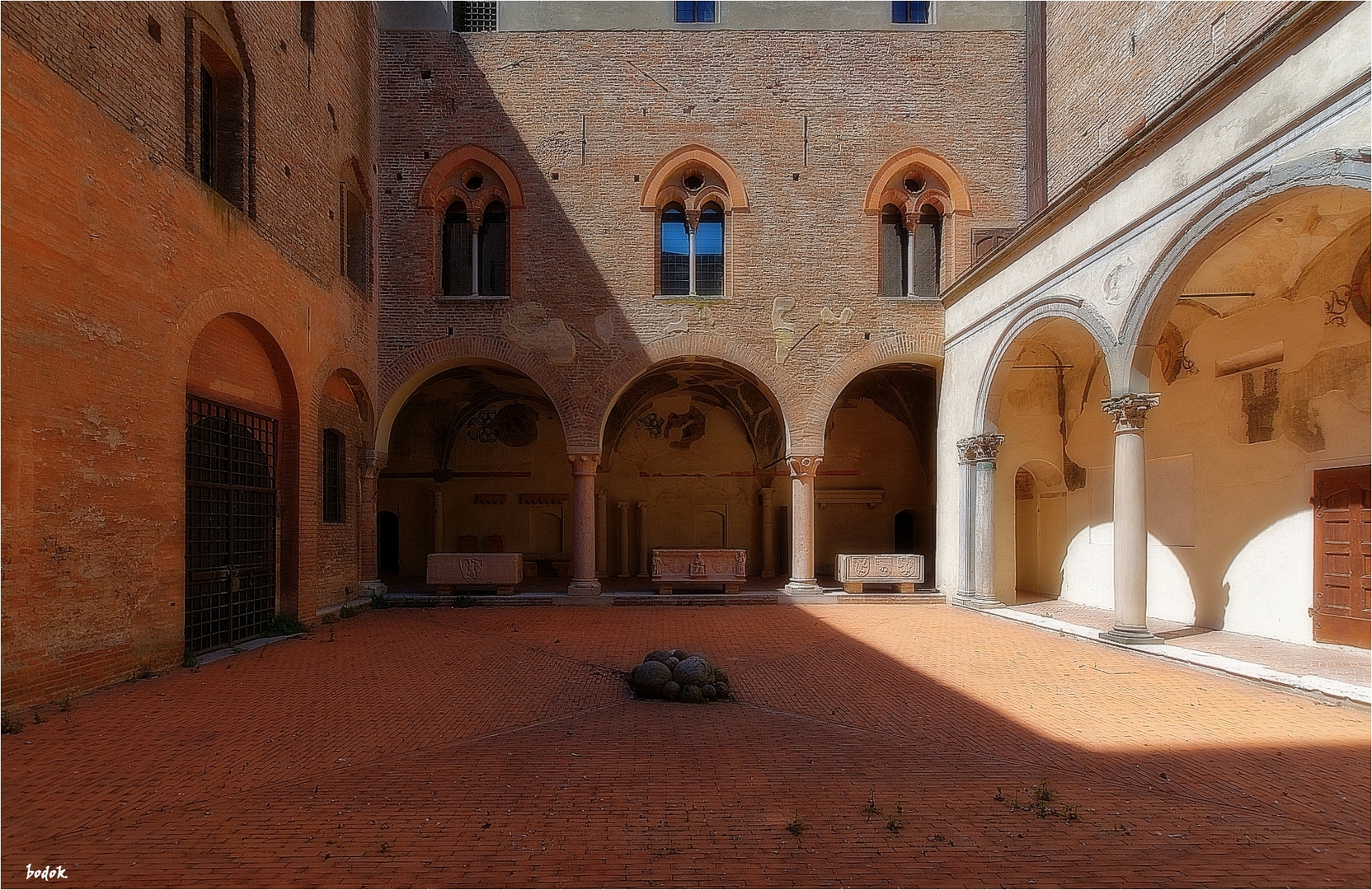 Innenhof im Palazzo Ducale (Mantua)