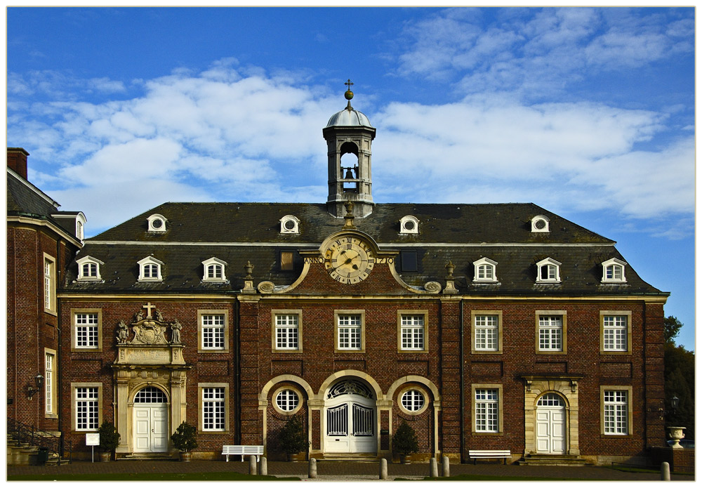 Innenhof im Schloss Nordkirchen.