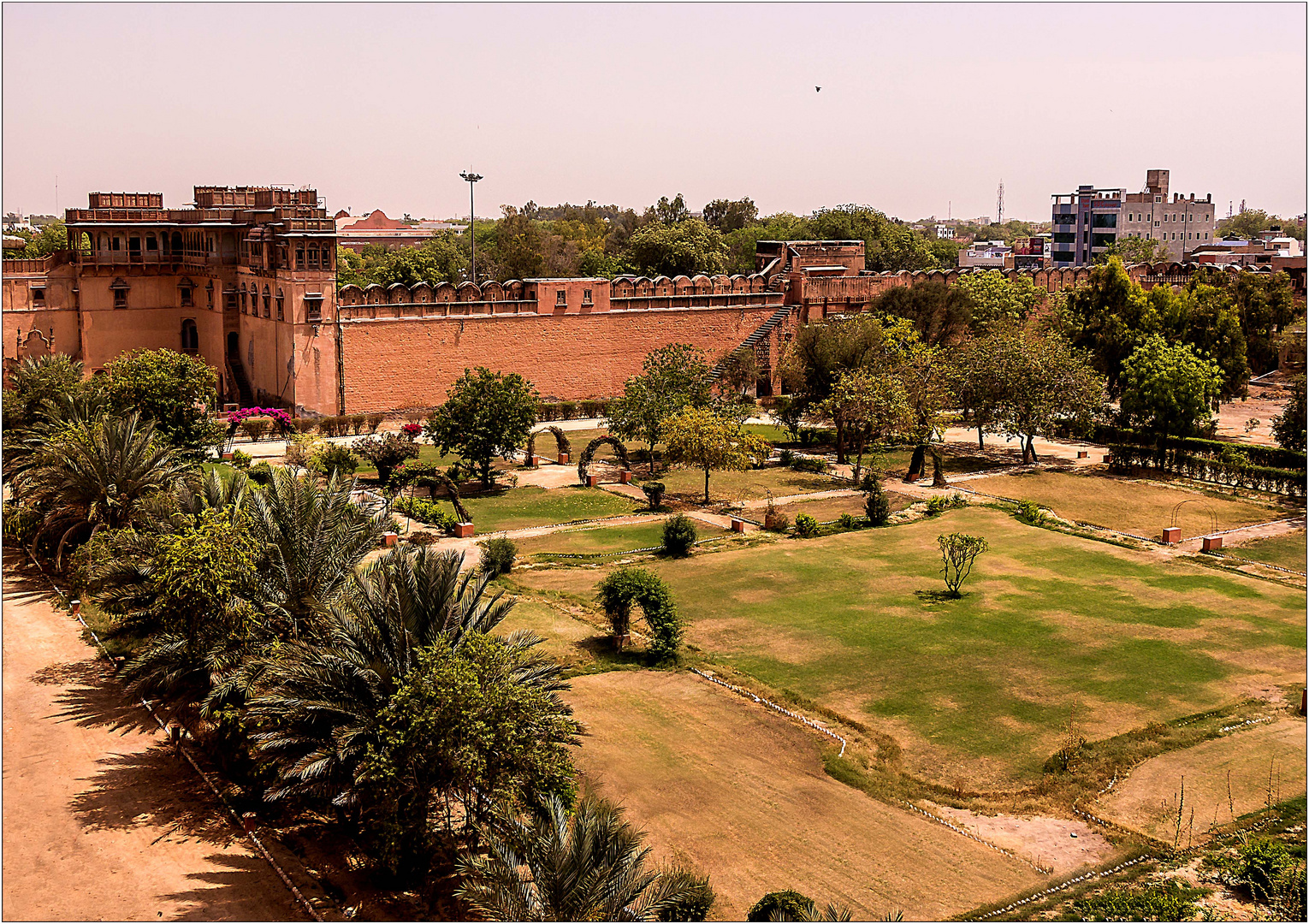 Innenhof in Bikaner / Rajasthan