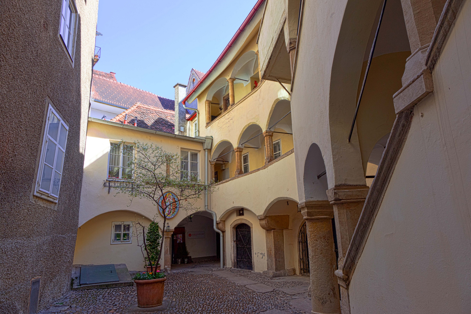 Innenhof in der Hofgasse (HDR)