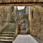 Innenhof in Grignan (Frankreich)