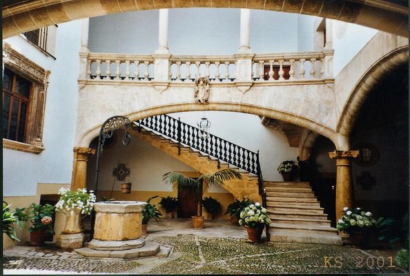 Innenhof in Mallorca