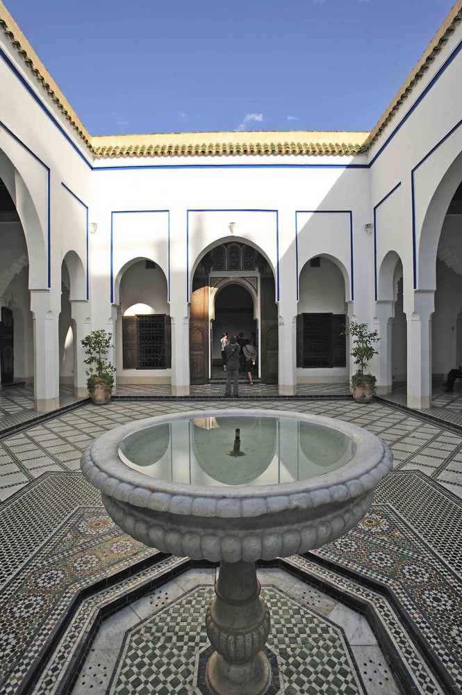 Innenhof in Marrakesch