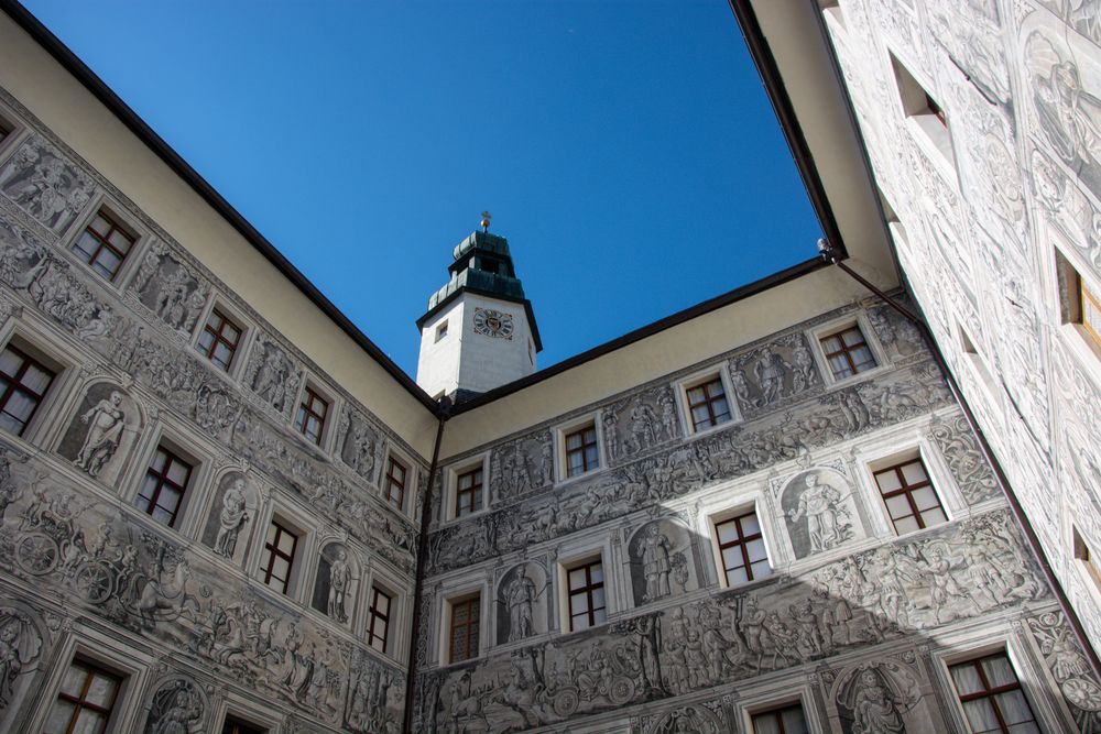 Innenhof Schloss Ambras