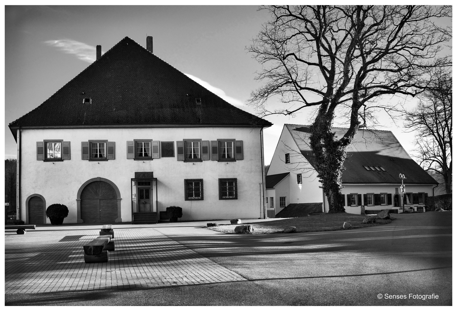 Innenhof Schloss Beuggen