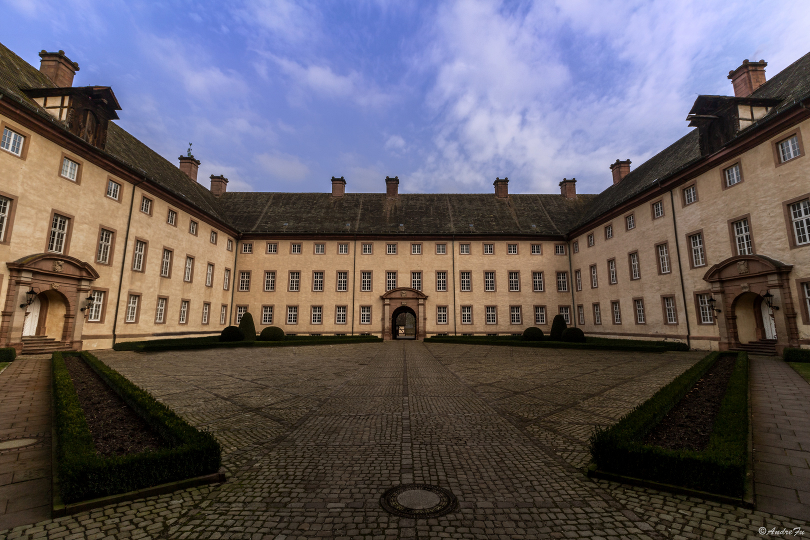 Innenhof Schloss Corvey