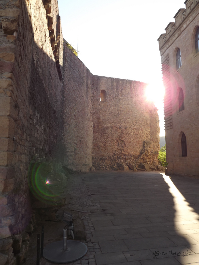 innenhof schloss hambach