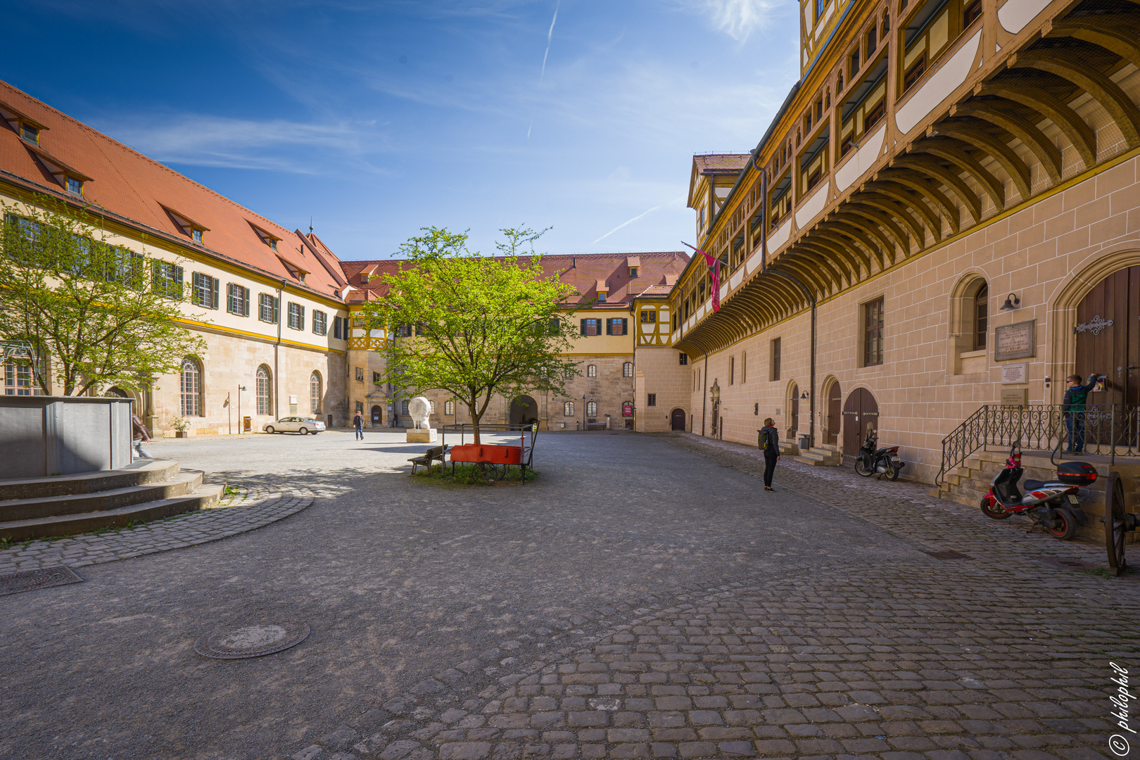 Innenhof Schloss Hohentübingen