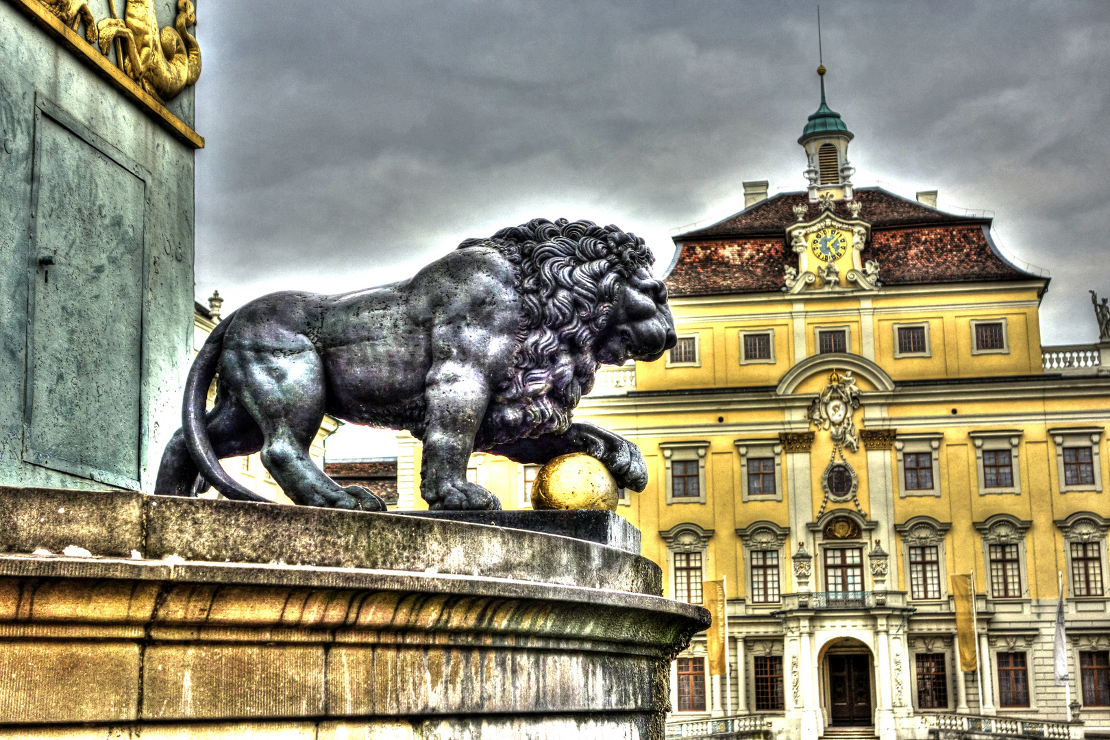 Innenhof Schloss Ludwigsburg