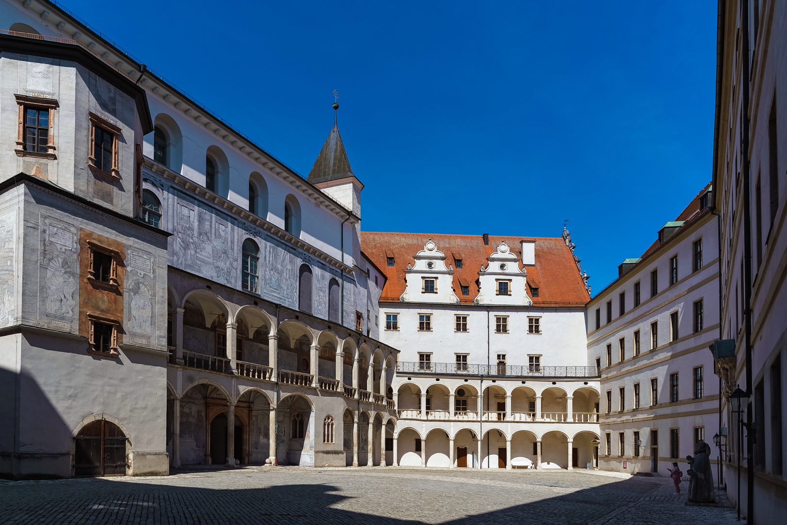 Innenhof Schloss Neuburg